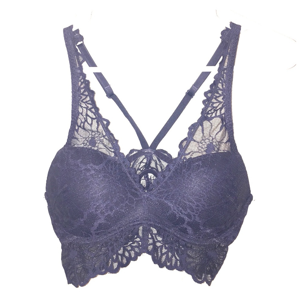 PINK lace bralette